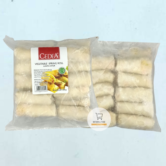 Cedea Veggie Spring Roll 500gr (20pcs) Lumpia Sayuran Goreng