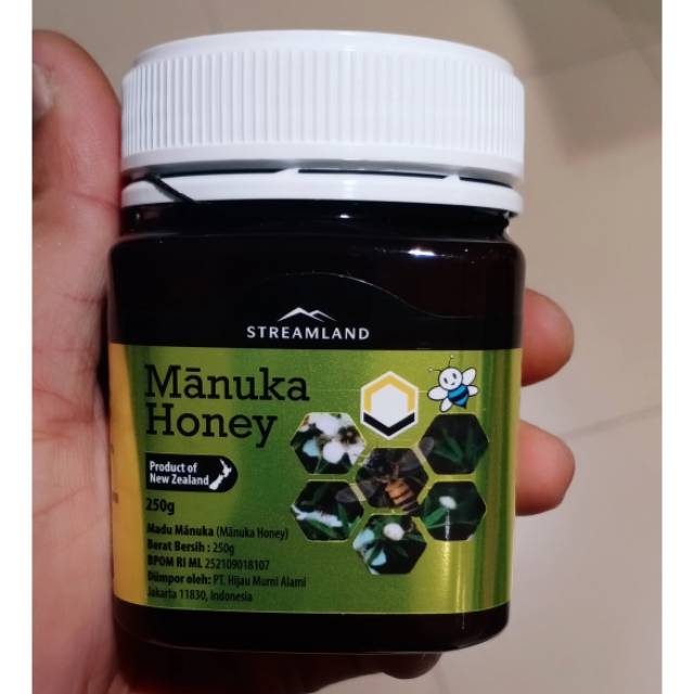 

Streamland Madu Manuka UMF+ 20 Honey Original New Zealand 250gr ORI