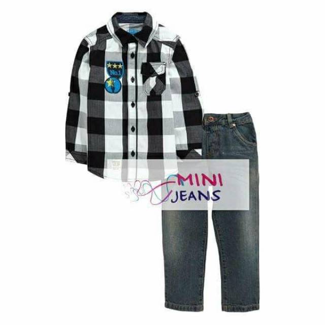 

MINIJEANS Black&White Boxes 2in1 Set