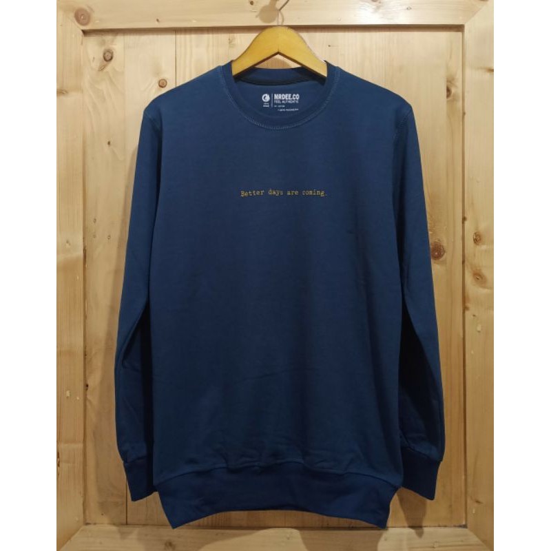 sweater kerah tanpa kupluk crewneck // sweater pria & wanita_outwear//