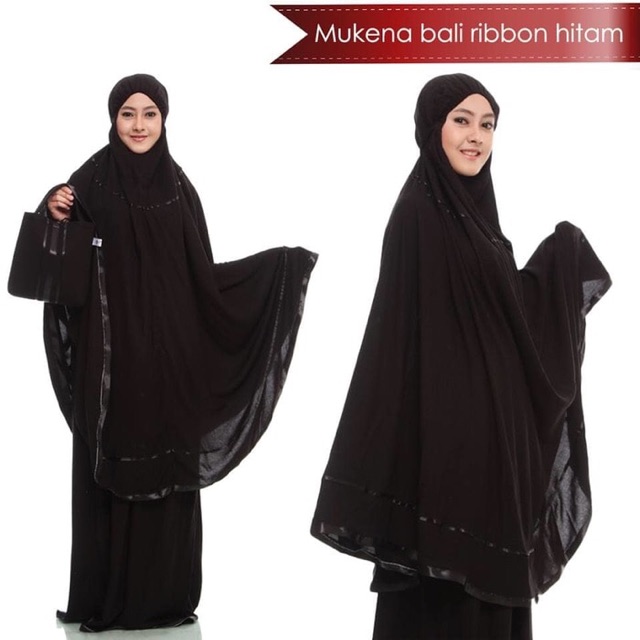 Mukena bali pita polos