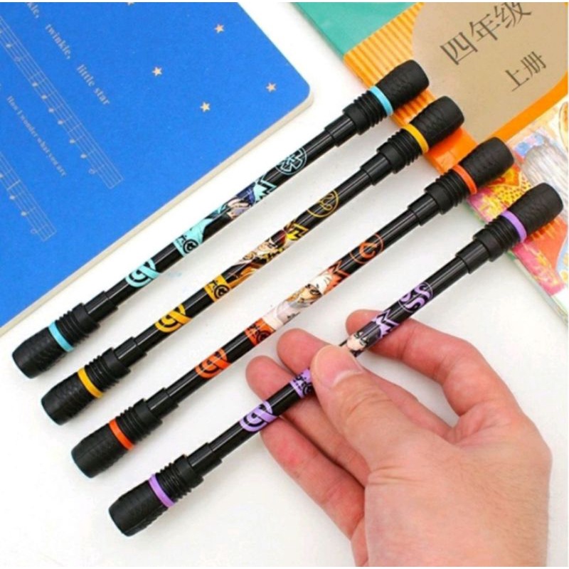 SPINNING PEN / PEN PUTAR / PEN AJAIB / PEN ANTI STRESS / PEN BALANCE BISA PILIH WARNA