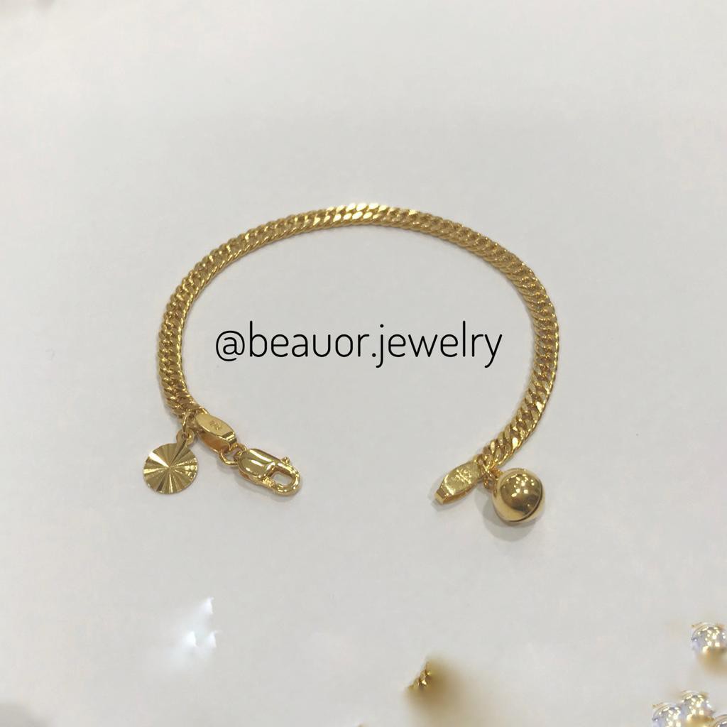 Gelang Anak Sisik Naga Kuning 700