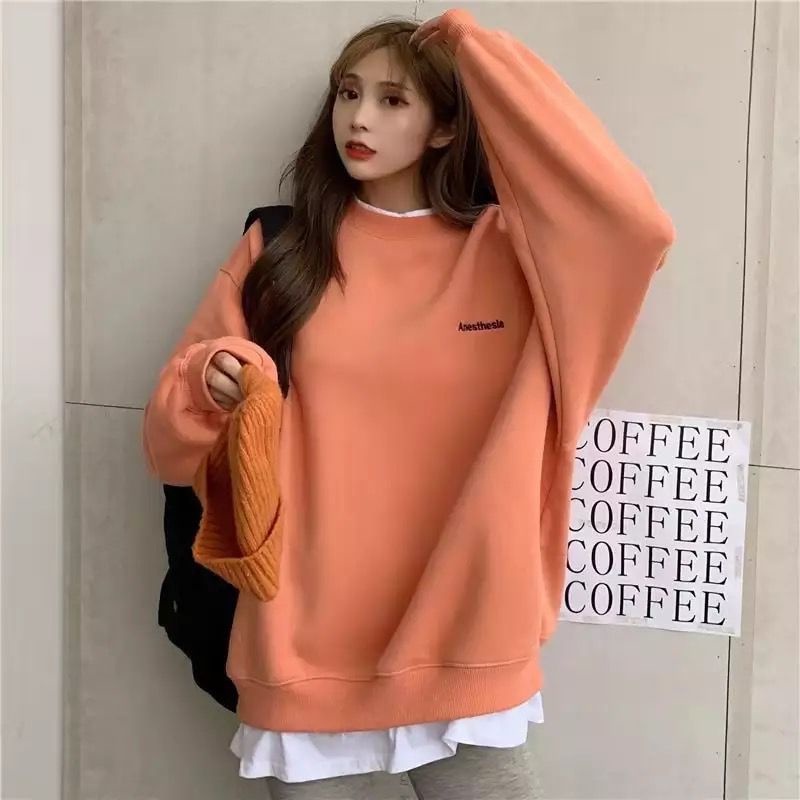 Anasthesia Sweater Oversize Bahan Flece