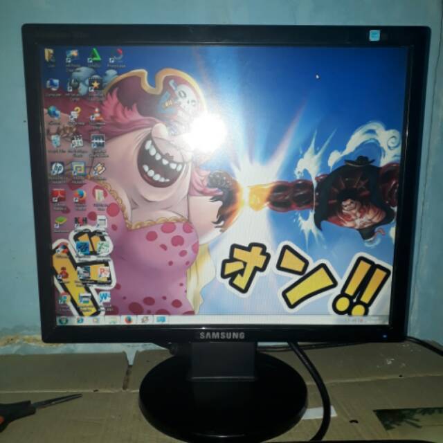 LCD Monitor Komputer Pc Samsung17inch square 743nx