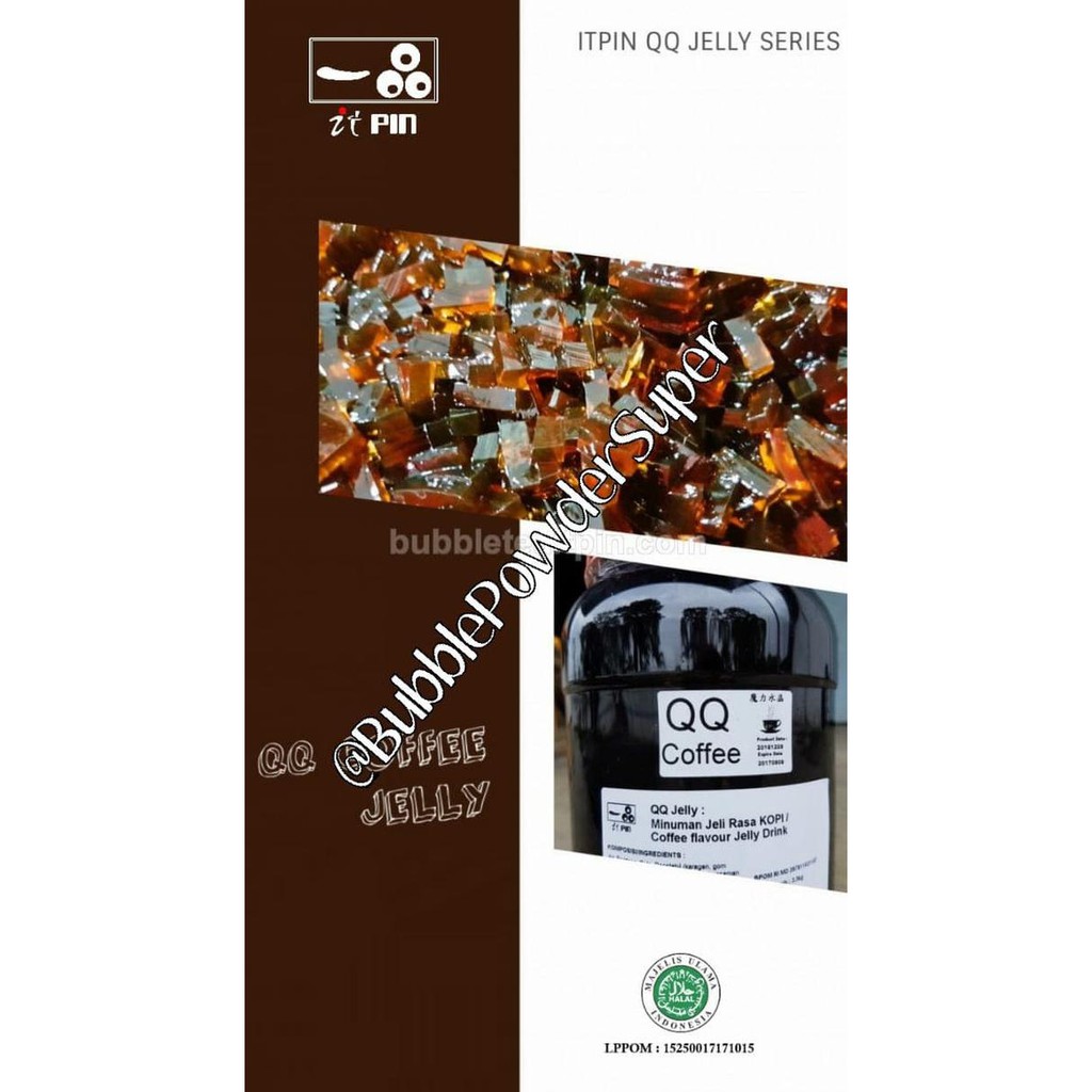 

Coffee Jelly Konyaku / QQ Coffee @3,2kg - Super Quality - Termurah