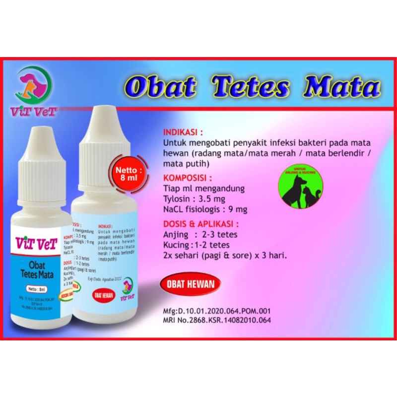 Vit vet obat tetes mata