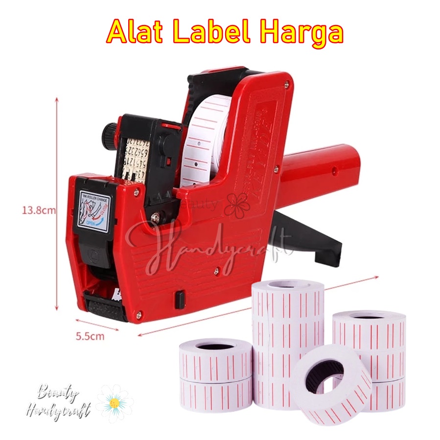 ALAT LABEL HARGA [GRATIS 1 BOTOL TINTA] PRICE TAG LABEL