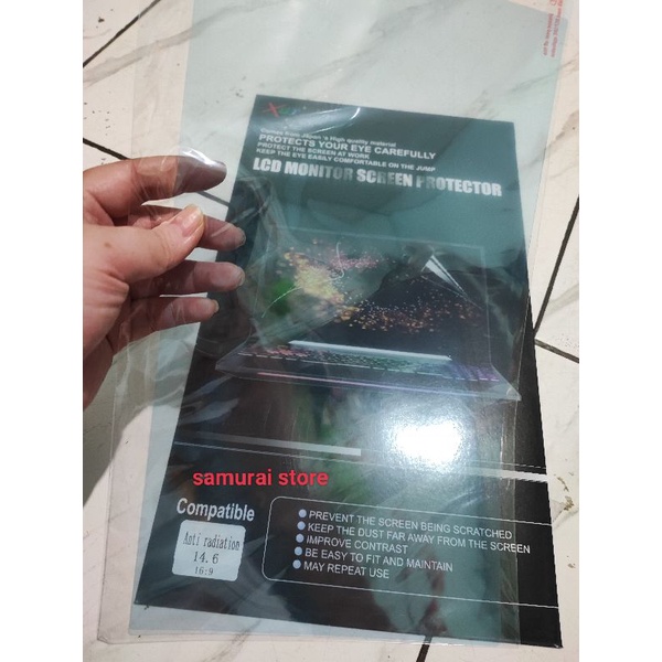 SCREEN PROTECTOR LAPTOP 14&quot; / ANTI GORES NOTEBOOK 14 INCH Anti Radiasi