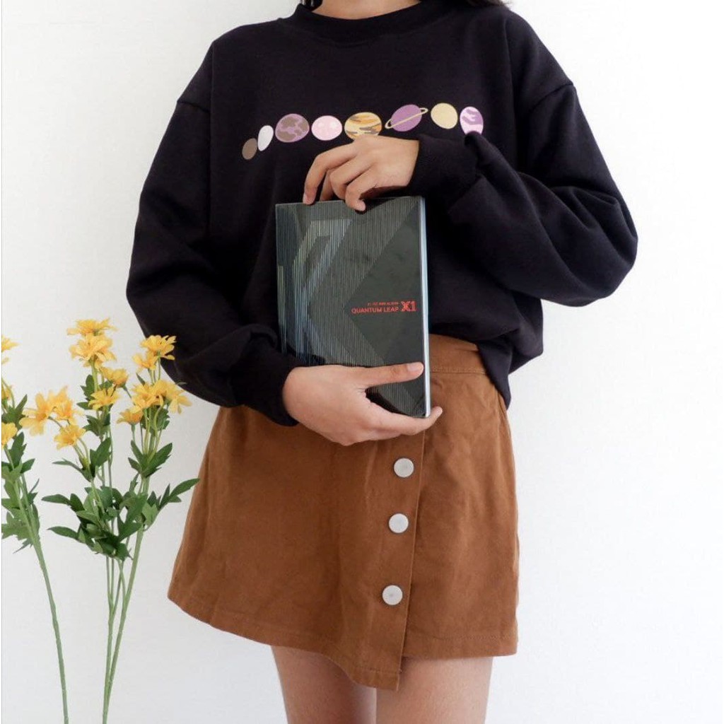 JNY.Co Sweater Wanita SPACE