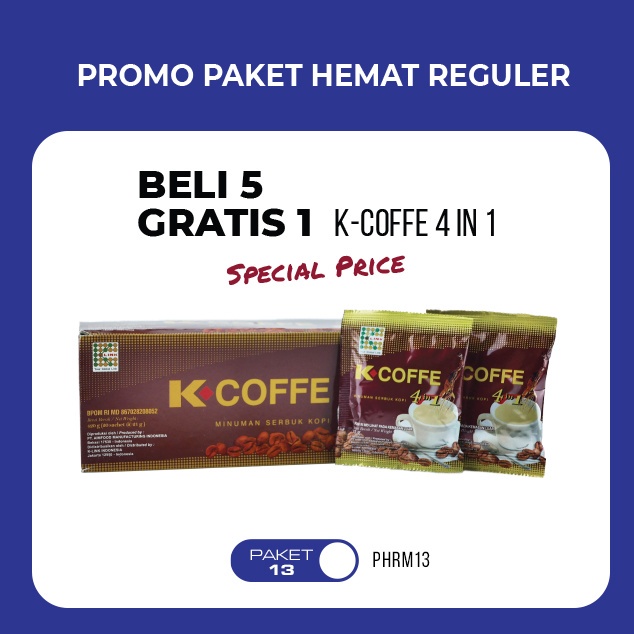 

PAKET HEMAT REGULER 5 KOPI GINSENG FREE 1PCS