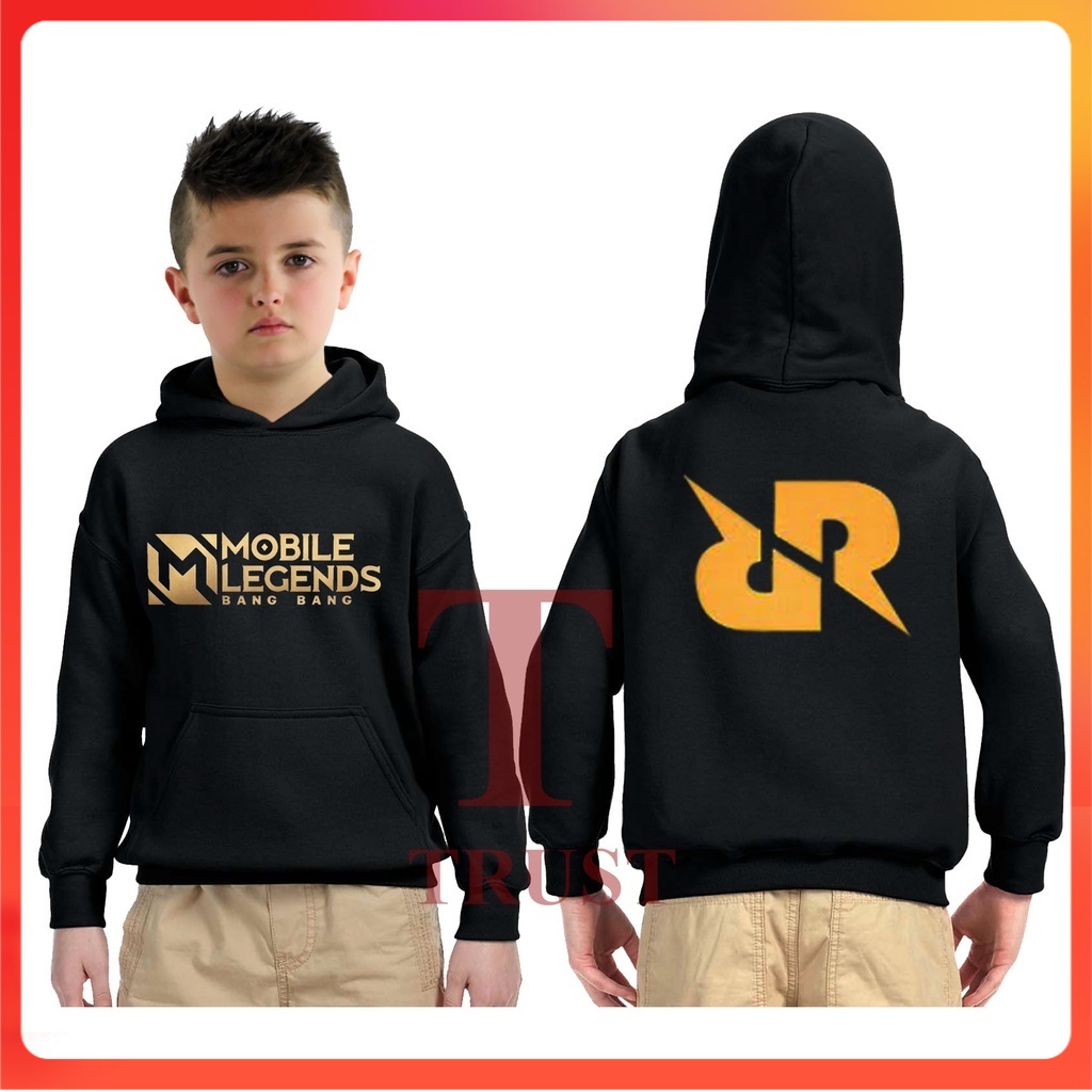 JAKET ANAK HOODEI ANAK SWEATER ANAK TERBARU MOBILE LEGEND RRQ HOSHI VIVA RRQ TERBARU