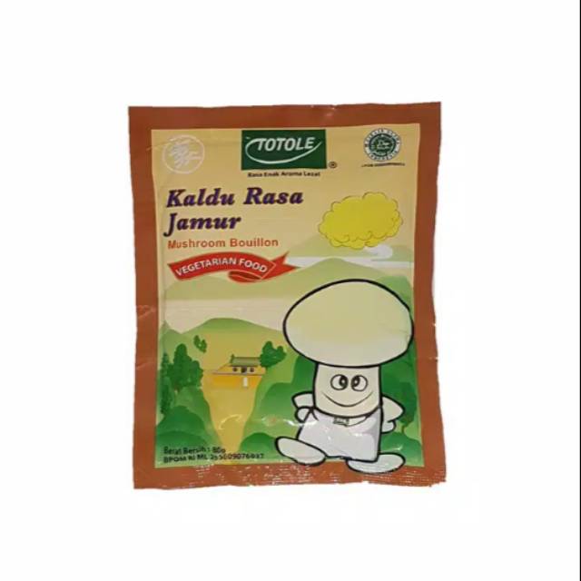 

Kaldu Rasa Jamur Totole 80 gr