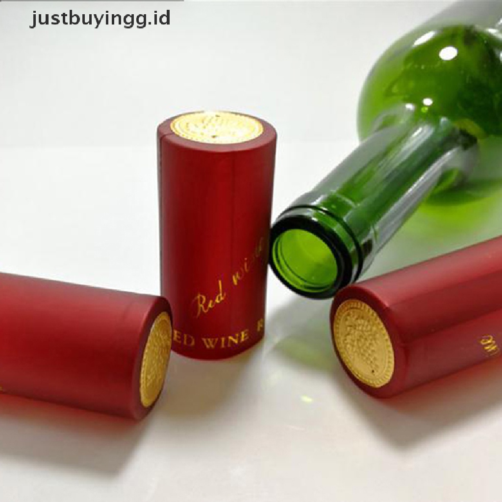 (Justbuyingg.Id) 10pcs Tutup Botol Wine Bahan Pvc