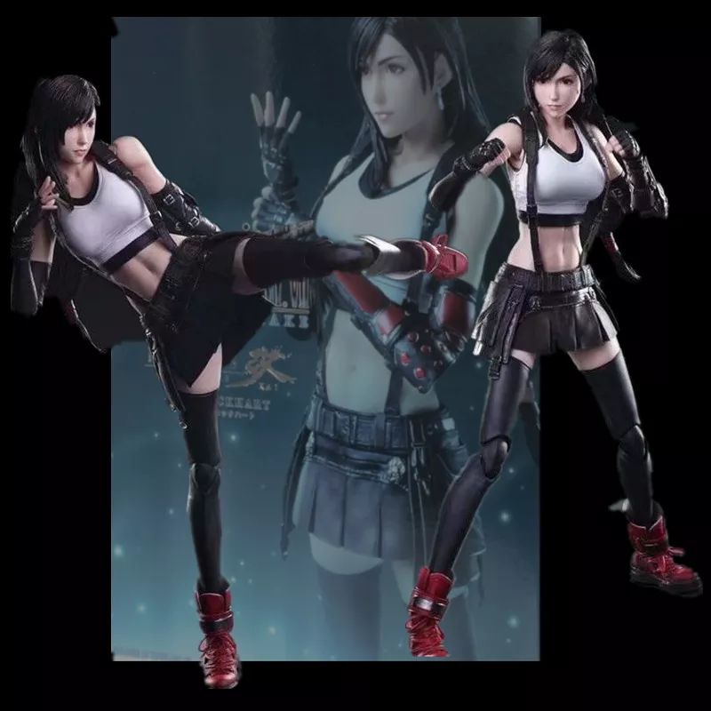 Action Figure Final Fantasy VII Tifa Lockhart Play Art Kai PAK