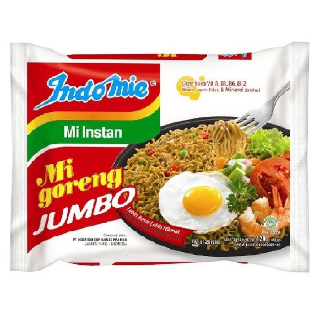 

indomie goreng jumbo merah 128