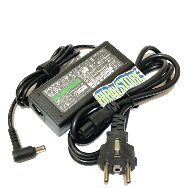 Adaptor Charger Monitor Lcd TV SONY VAIO 19.5V 4.7A 90W AC Power Adapter Orignal