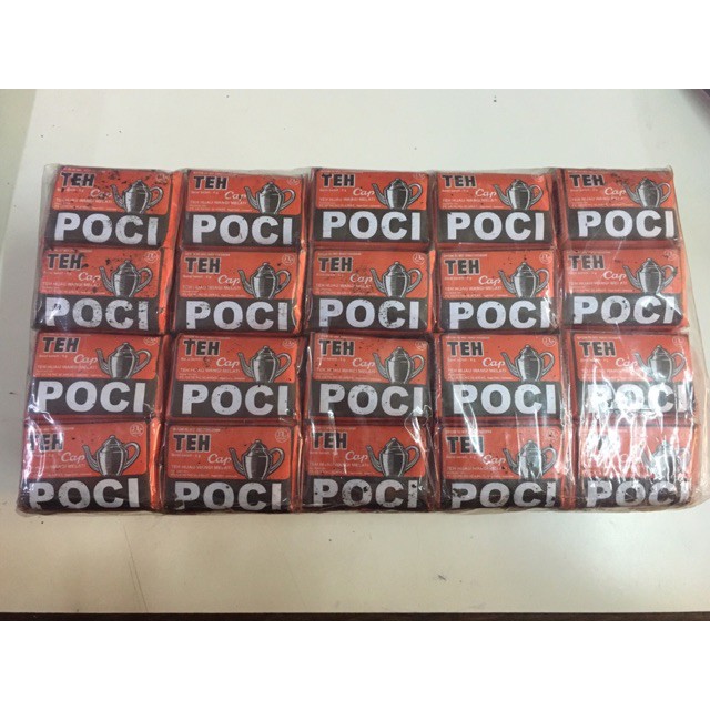 

Teh Poci Kotak Celup 25 bungkus x 8 gram / teh wangi / Teh poci tegal slawi