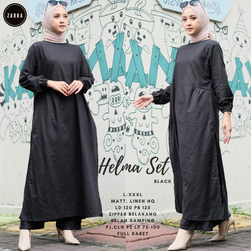 HELMA SETELAN BAJU WANITA TERBARU BY ZARRA