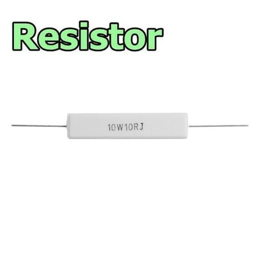 Jual Resistor 10watt 10R Putih Kotak Resistor 10 Watt 10 Ohm Resistor