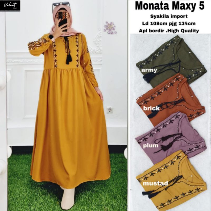 MONATA MAXY/GAMIS SAKILA KOMBI BORDIR