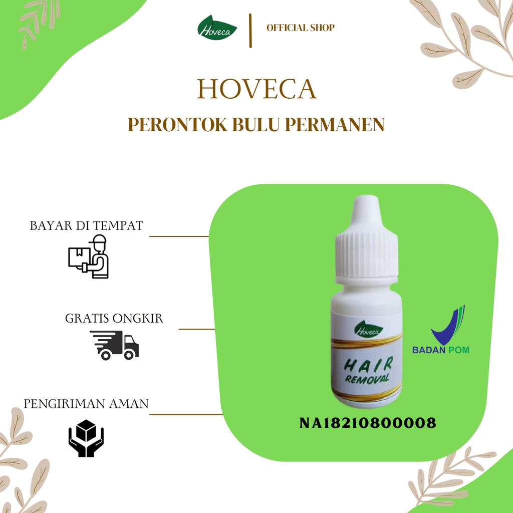 Obat Perontok Bulu Kumis Brewok Jenggot Kaki Tangan Ketiak Kemaluan Miss V 15 ML  Hoveca Aman BPOM T