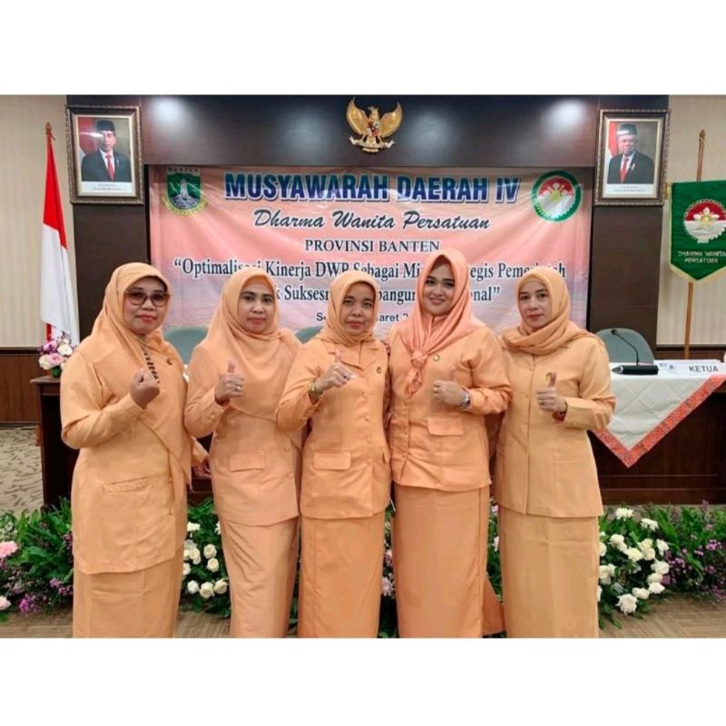 BAJU DARMAWANITA / SERAGAM DARMAWANITA /  BLAZER WANITA SERAGAM BAJU DHARMA WANITA FREE HIJAB