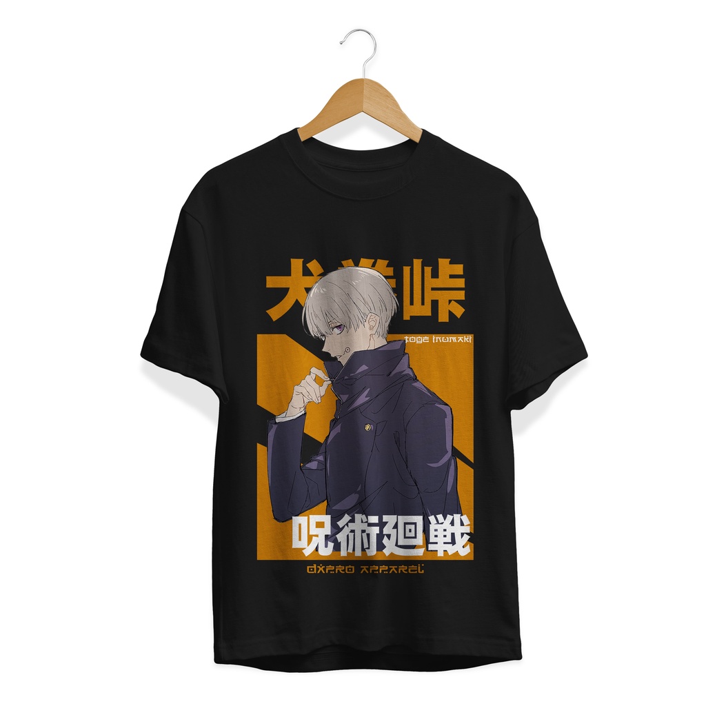 T-SHIRT KAOS ANIME INUMAKI TOGE JUJUTSU KAISEN JEPANG ANIME MANGA