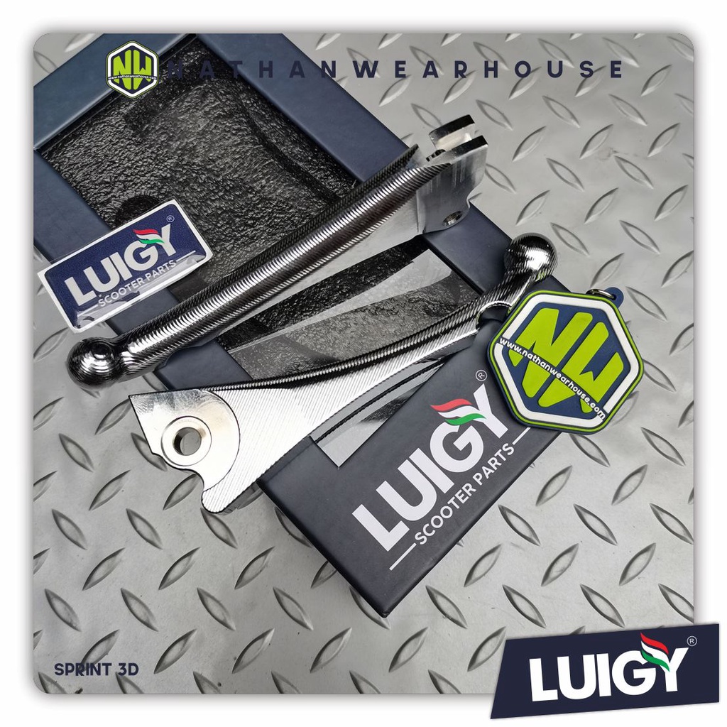 Brake Lever Handle Rem Vespa Sprint Primavera S LX LUIGY 3D