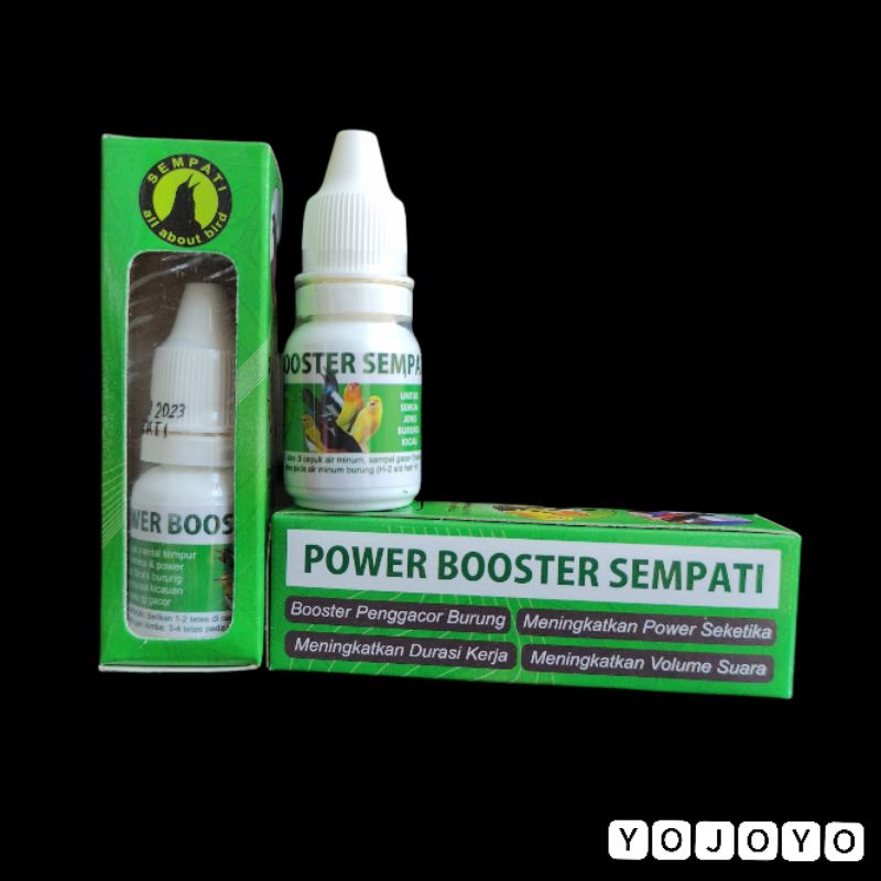 POWER BOOSTER SEMPATI VITAMIN BURUNG MENINGKATKAN MENTAL FIGHTER STAMINA RAJIN BUNYI MURAI KACER