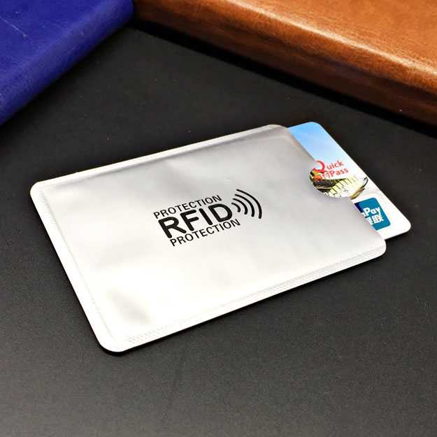 Pelindung Kartu Kredit Anti RFID Blocker