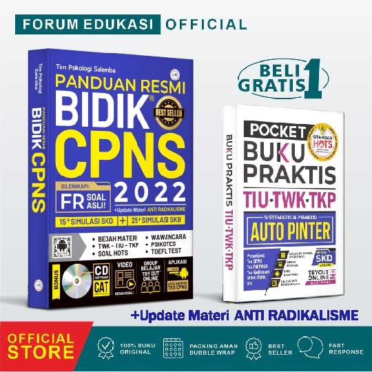 

TERMURAH Buku Bidik CPNS Terbaru Panduan Resmi Bidik CPNS 2021-2022 KPL187