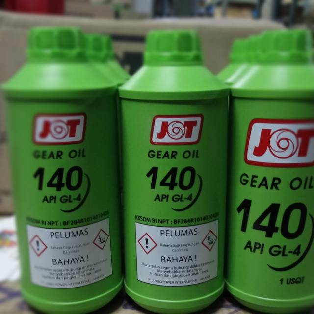 JOT OLI GARDAN SAE 140 GL 4