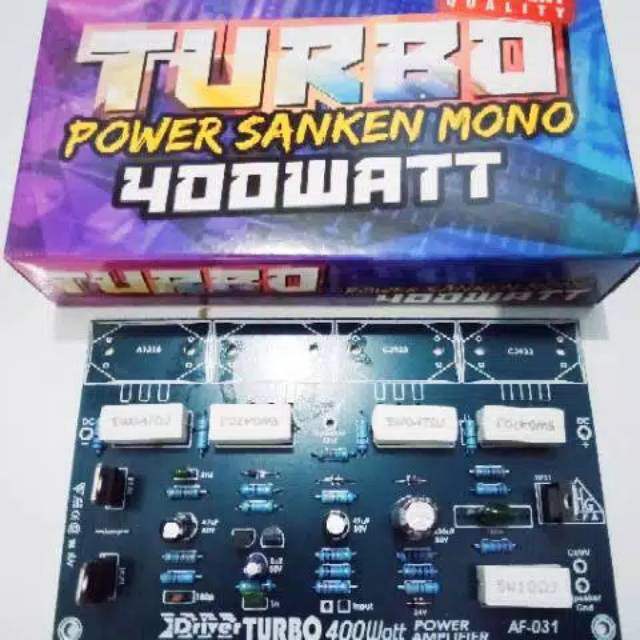 Turbo Power Sanken Mono 400W Safari