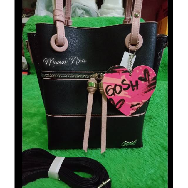Gosh Tote bag hitam PL preloved