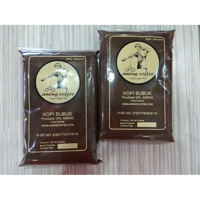 

Kopi Bubuk Asli Pontianak (Kopi Aming / Aming Coffee Pontianak)