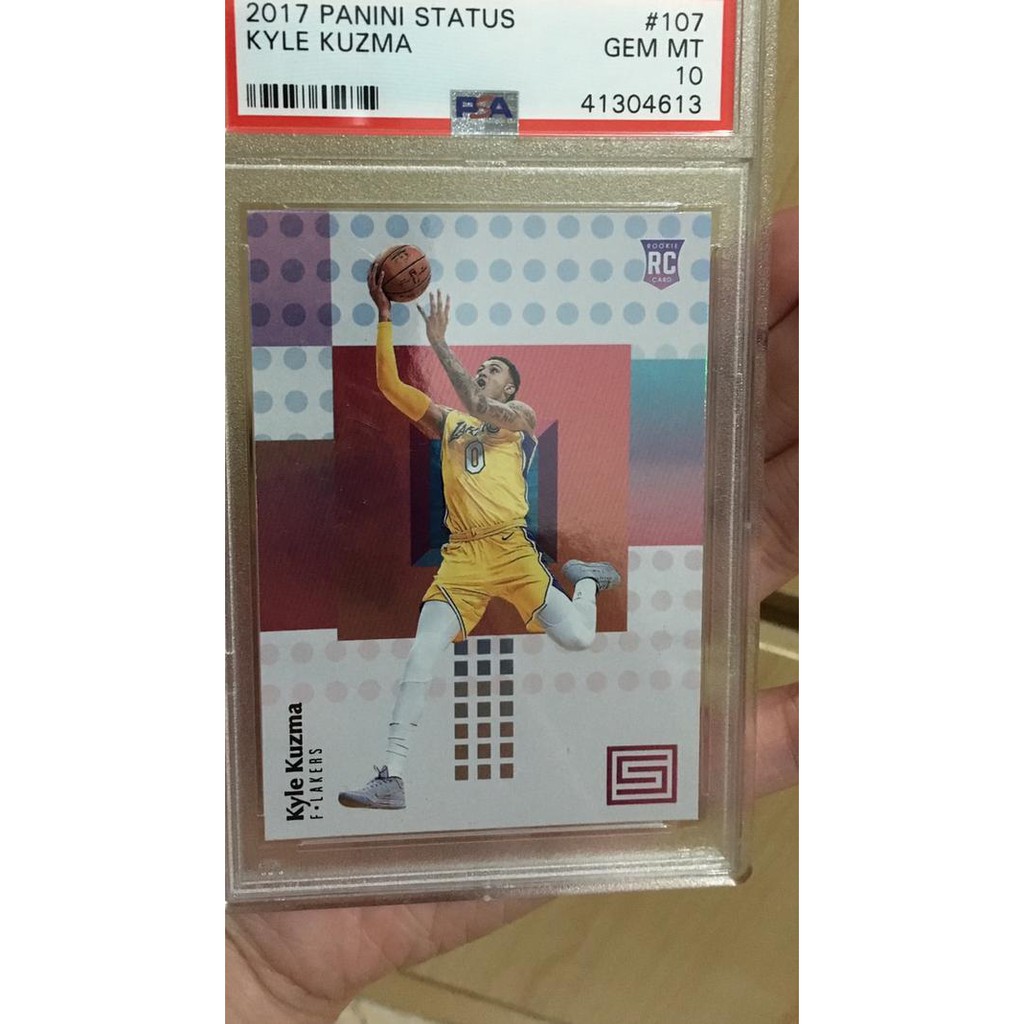 

691FM PSA PANINI STATUS KYLE KUZMA *