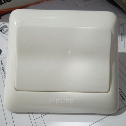 Philips saklar engkel / saklar tunggal /saklar tanam inbow