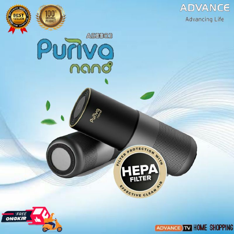 AIR PURIFIER PORTABLE PURIVA NANO ADVANCE
