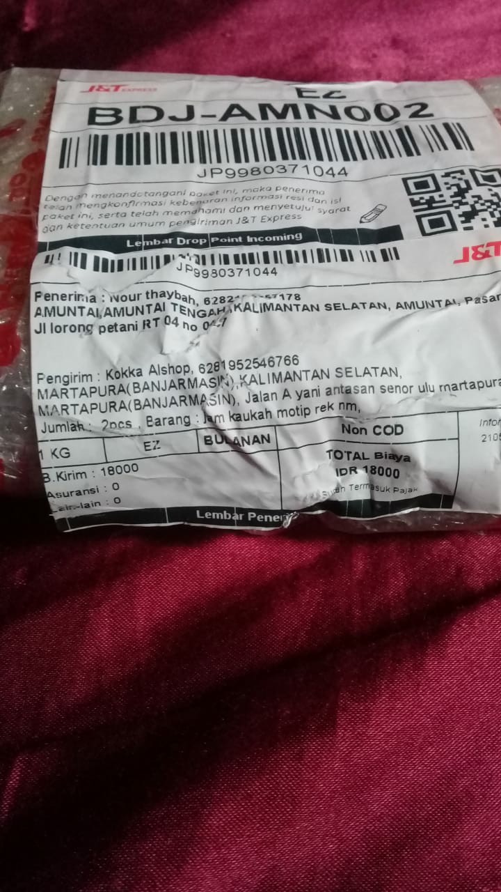 Jam Kaukah Motip Rek Nm