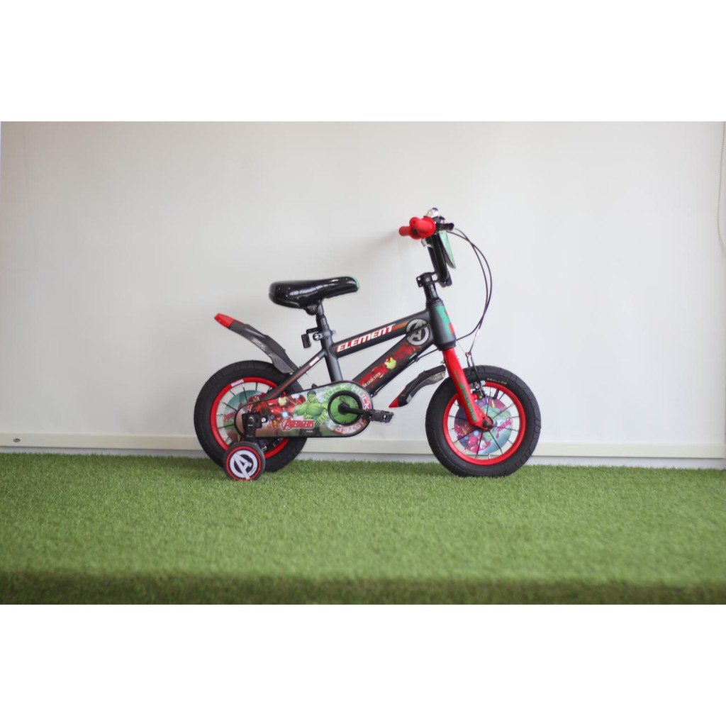 Sepeda Anak BMX Element Hulk Buster Avengers Official License Marvel SNI Cowok Avengers Garansi mini-2