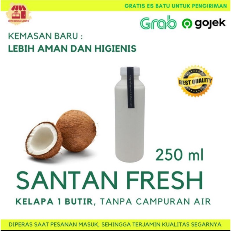 

SANTAN FRESH 1 BUTIR [HANYA KENTALNYA]