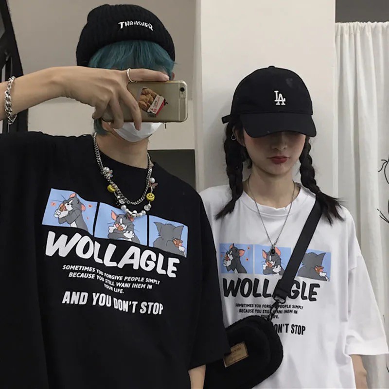 Kaos Oversize Wollagle / Kaos Tumblr Bigsize Wanita