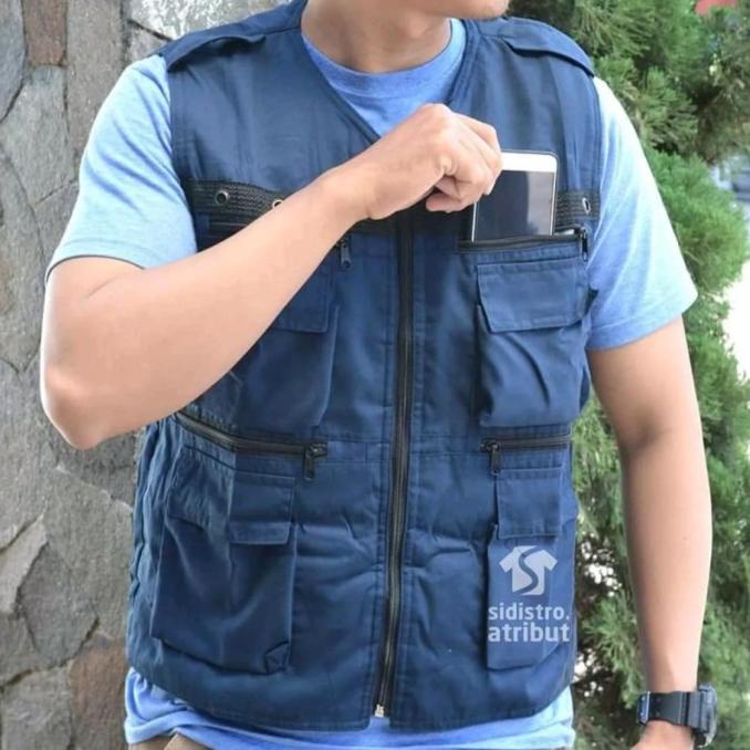 ROMPI MOTOR/ROMPI LAPANGAN/ROMPI PRIA - Biru Navy, M