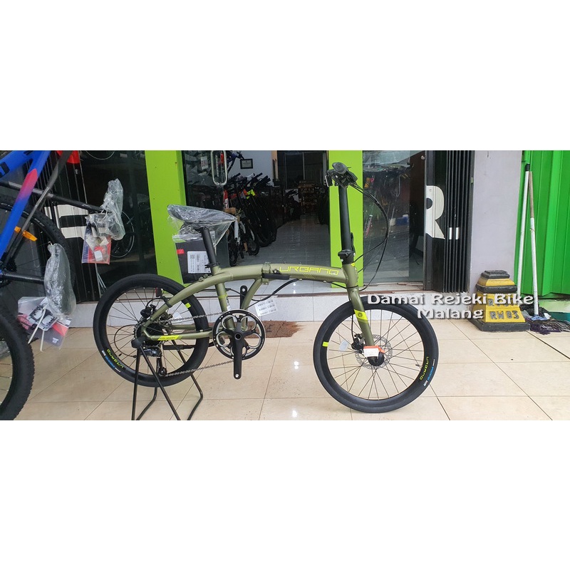 Sepeda lipat - folding bike 451 Polygon Urbano 5