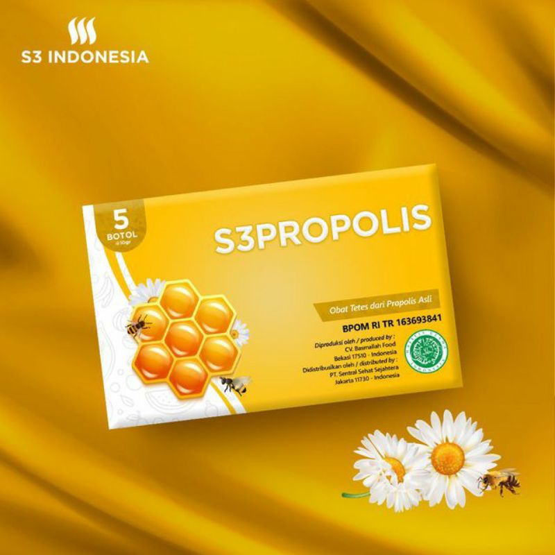 S3 Propolis Melia propolis asli original 100%