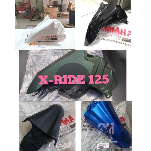 Spakbor depan yamaha Xride 125 original