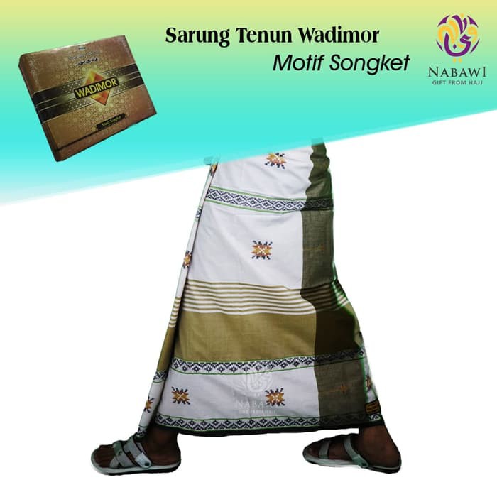 Sarung Wadimor Motif Songket
