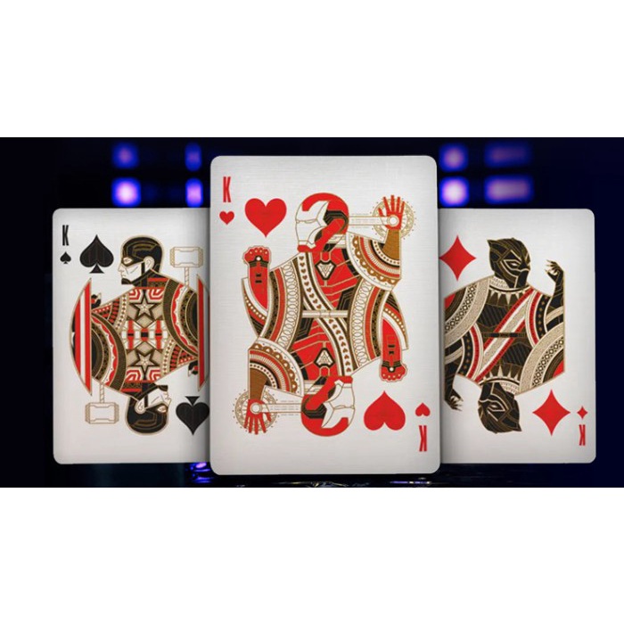 THEORY11 AVENGERS INFINITY SAGA PURPLE playing card kartu remi poker
