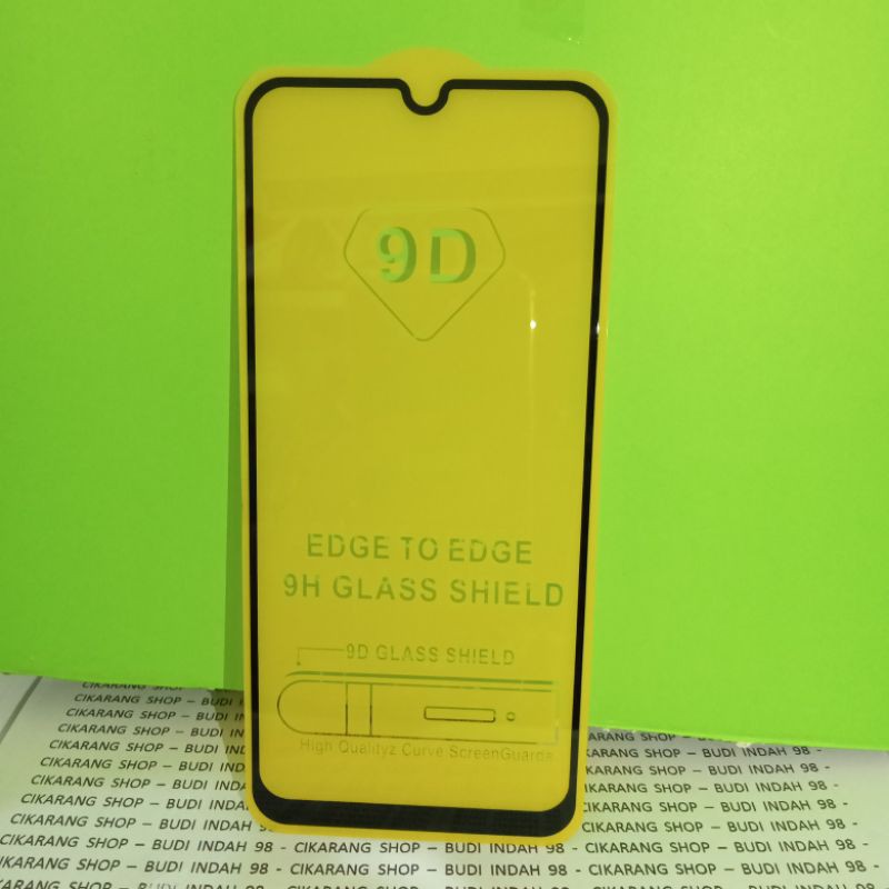 TEMPERED GLASS ANTI GORES FULL LEM 9D OPPO A12